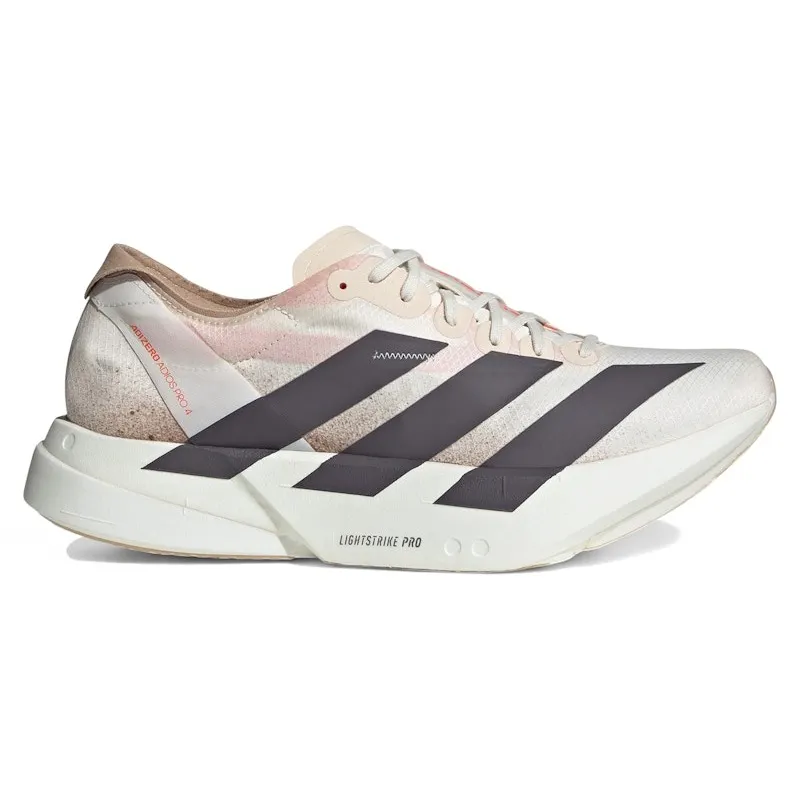 adidas Adizero Adios Pro 4 Chalk White Grey Strata (JR6367)