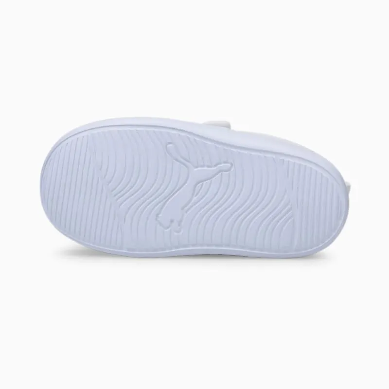 PUMA Courtflex V2 Babies’ White/Gray Violet (371544-04)