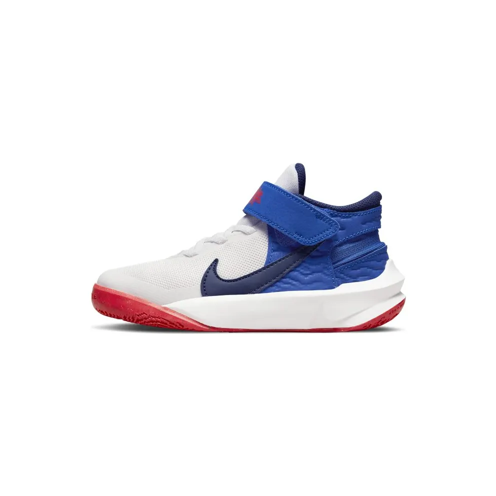 Nike Team Hustle D 10 FlyEase Younger Kids’ Easy On/Off White (DD7302-103)