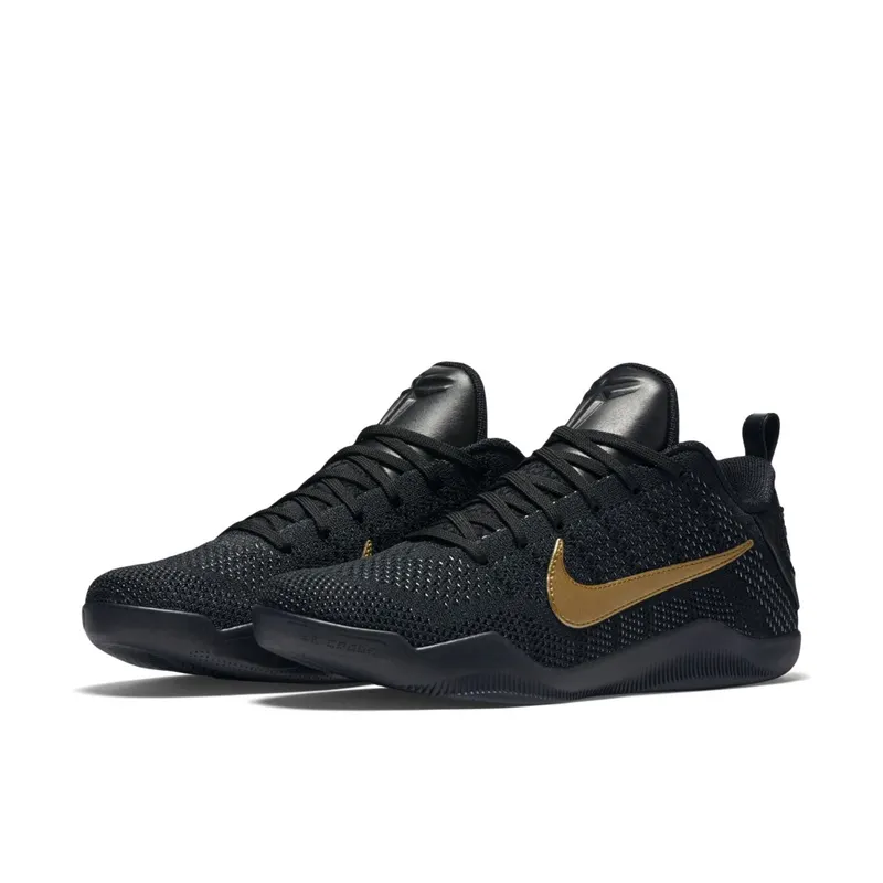 Nike Kobe 11 Elite Low Black Mamba Collection Fade to Black Black/Black (869459-001)
