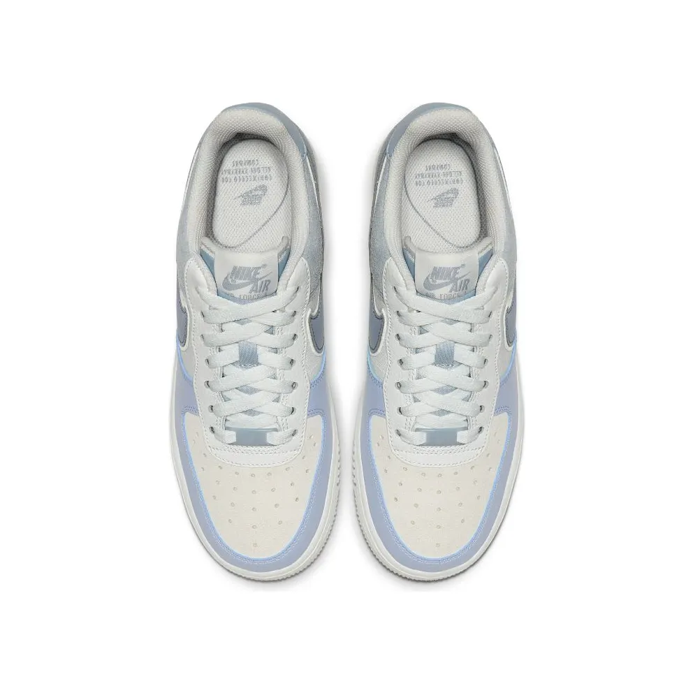 Nike Air Force 1 Low Light Armory Blue (W) Light Armory Blue/Off White-Obsidian Mist (896185-401)