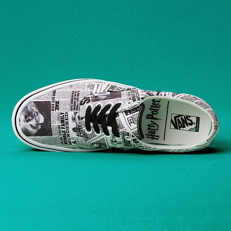 Vans Era ComfyCush Harry Potter Daily Prophet Daily Prophet/True White (VN0A3WM9V9T)