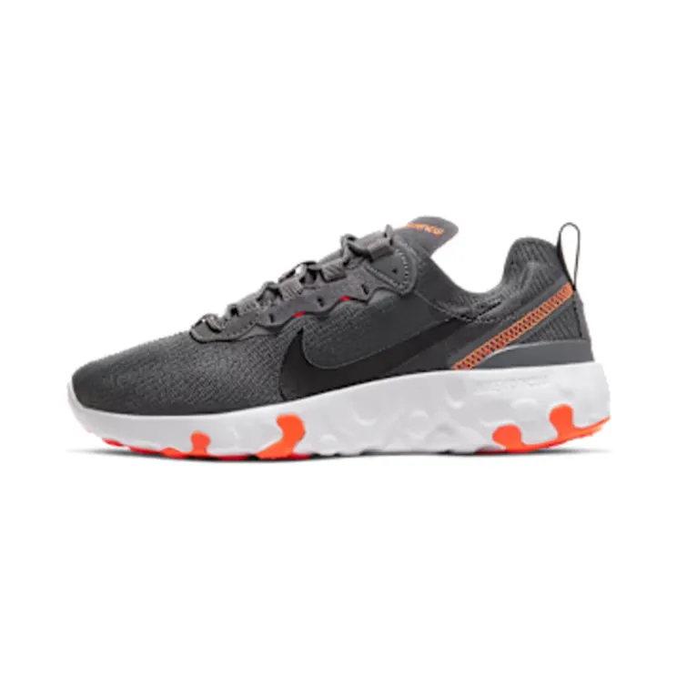 Nike Renew Element 55 “Iron Grey / Total Orange / White / Black” (CZ4200-001)
