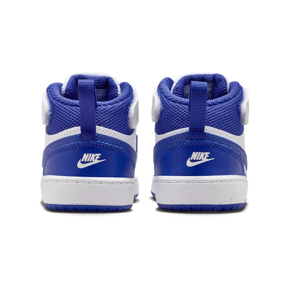Nike Court Borough Mid 2 White Deep Night (CD7784-130)