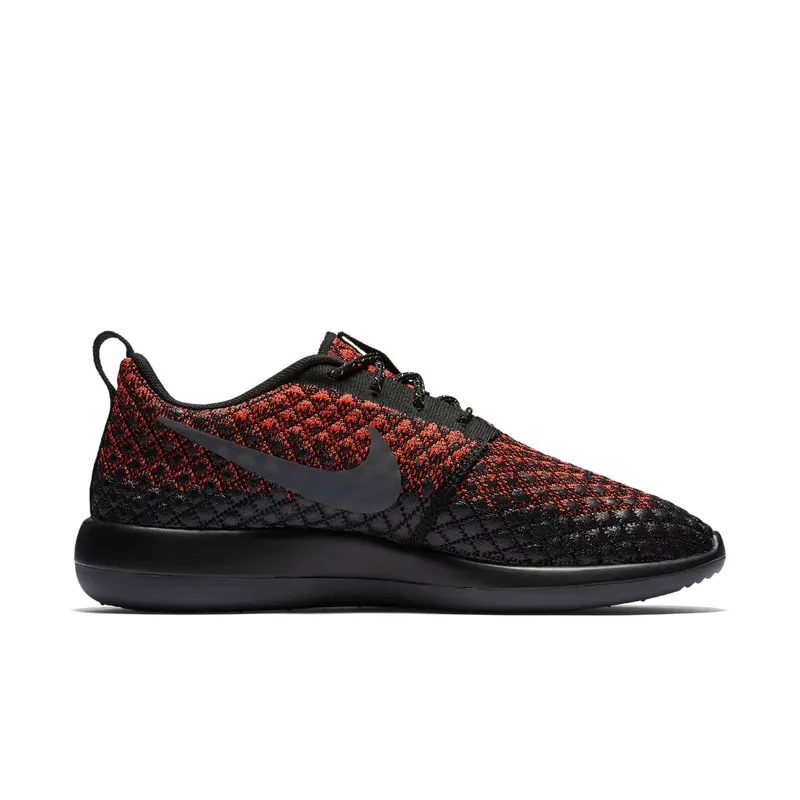 Nike Roshe Two Flyknit 365 Bright Crimson/Dark Grey (859535-600)