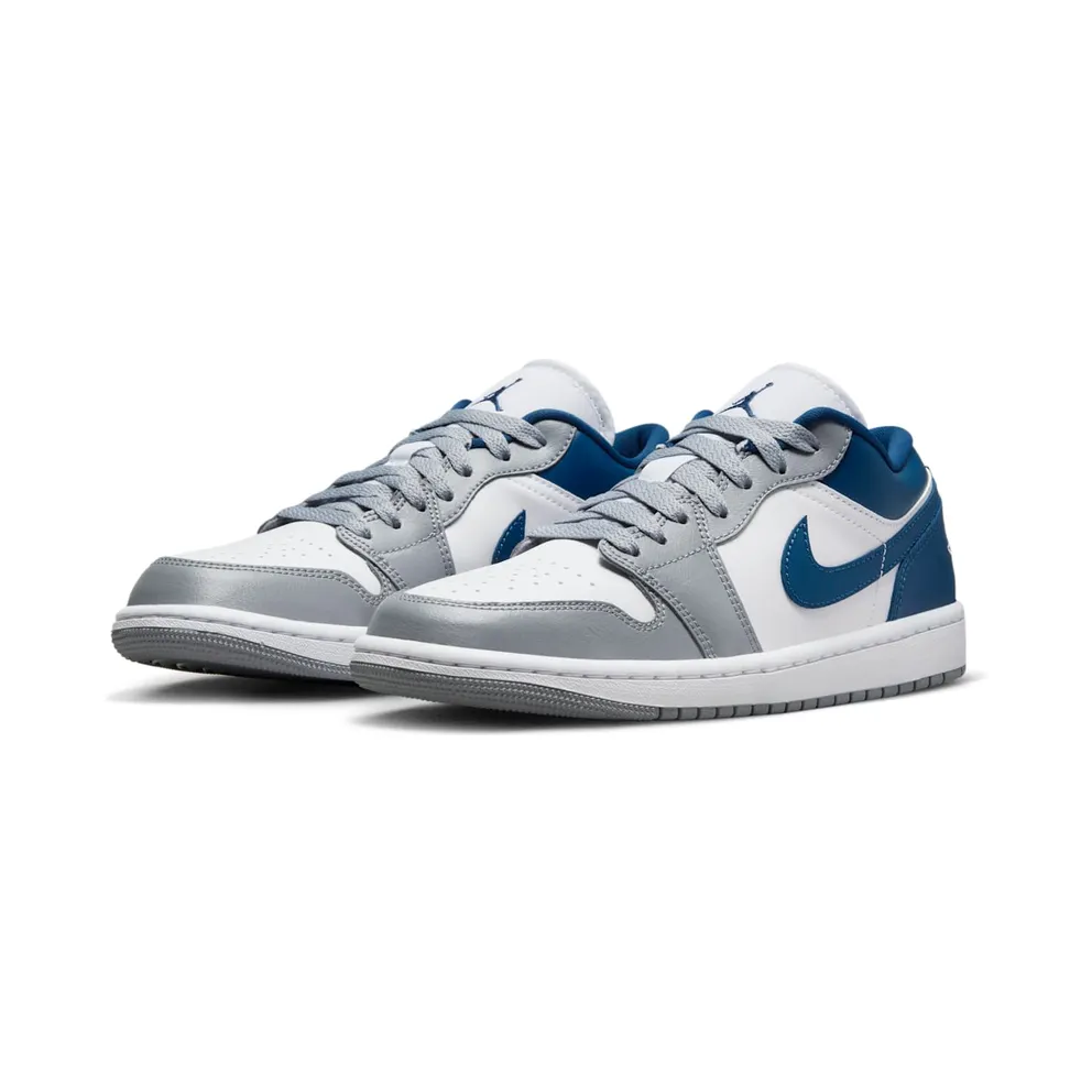 Air Jordan 1 Low White Grey Blue (DC0774-042)