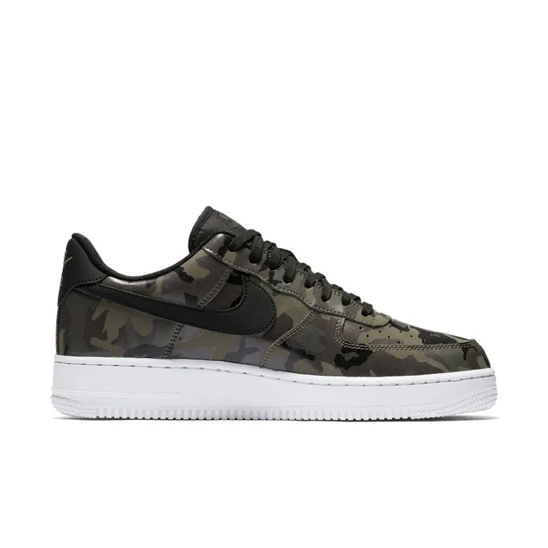 Nike Air Force 1 Low Camo Olive Medium Olive/Black-Baroque Brown-Sequoia (823511-201)