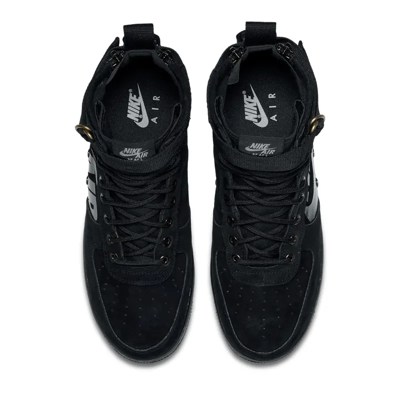 Nike SF Air Force 1 Mid Black Cool Grey Black/Black-Cool Grey (917753-008)