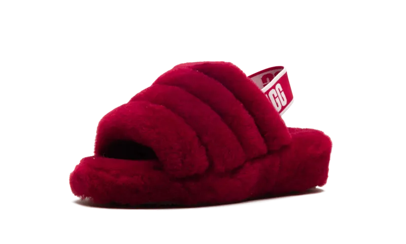 Ugg Fluff Yeah Slide “Red” (1095119-RBRD)