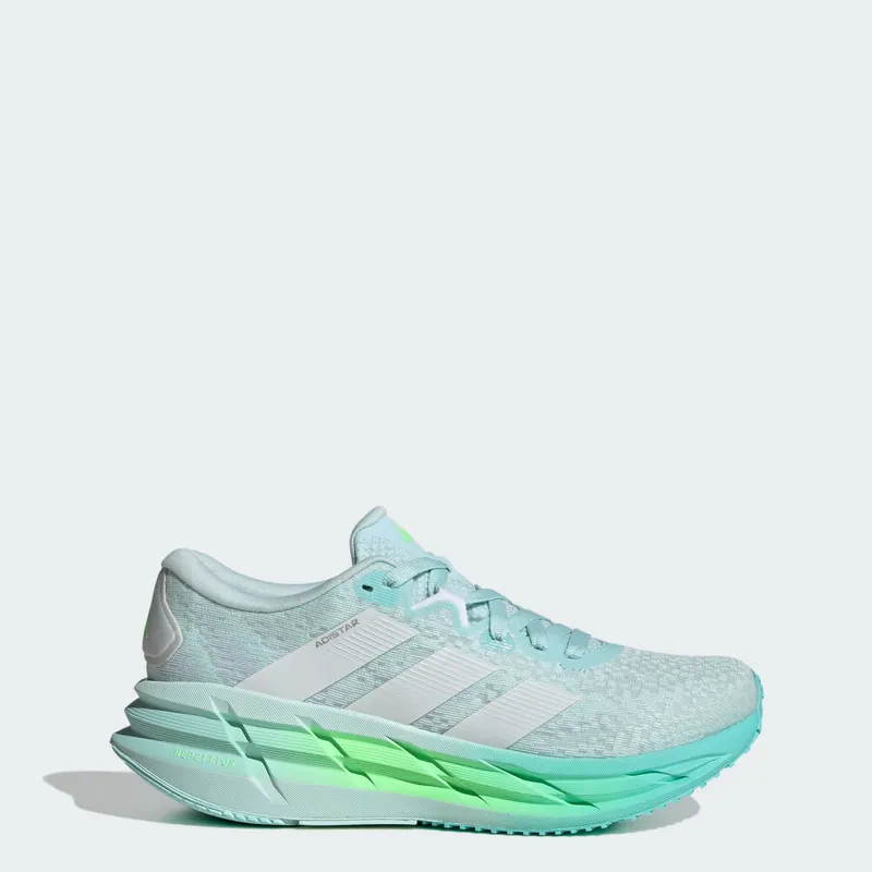 Adidas Adistar 4 Running Shoes Halo Mint / Zero Metalic / Lime Burst (JR0287)
