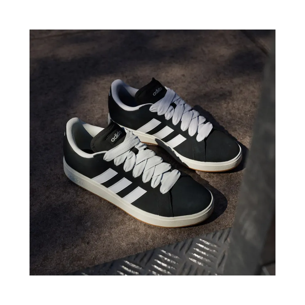 Adidas Grand Court Base 00s Core Black / Cloud White / Gum (IH6184)