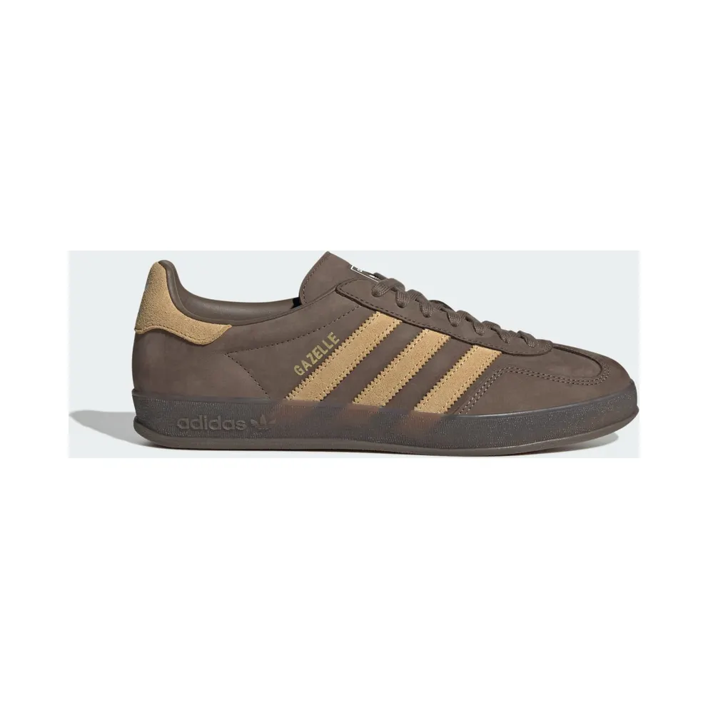 Adidas Gazelle Indoorschuhe Cargo Brown / Golden Beige / Cloud White (JQ8386)