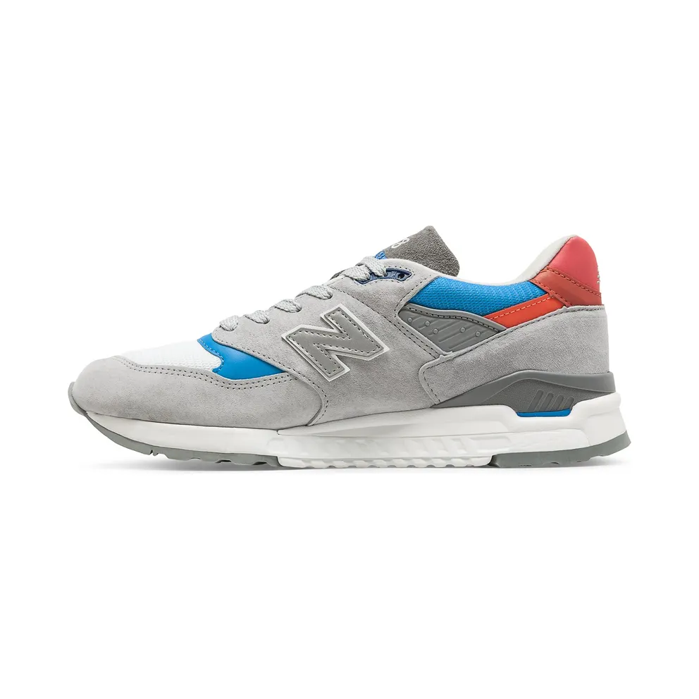 New Balance 998 Grey Light Blue Red Grey/Light Blue-Red (M998CNG)