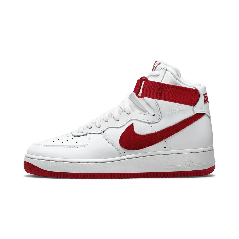 Nike Air Force 1 High Nai Ke Summit White (2015) Summit White/University Red (743546-100)