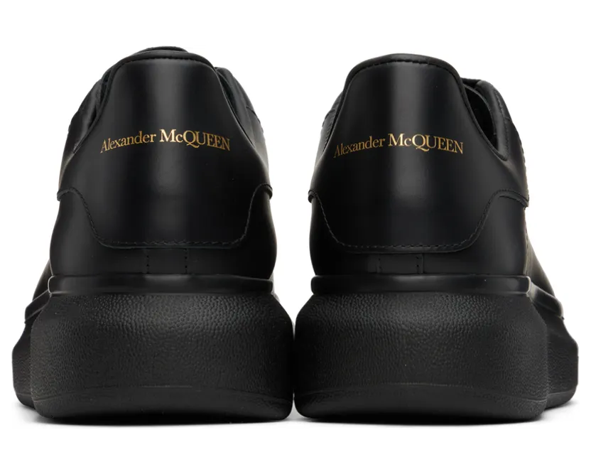 Alexander McQueen Black Oversized Sneakers (553761WHGP0) (2)