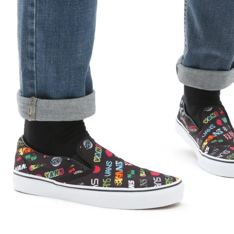 VANS Disruptive Classic Slip-on Shoes Black (VN0A33TB43D)