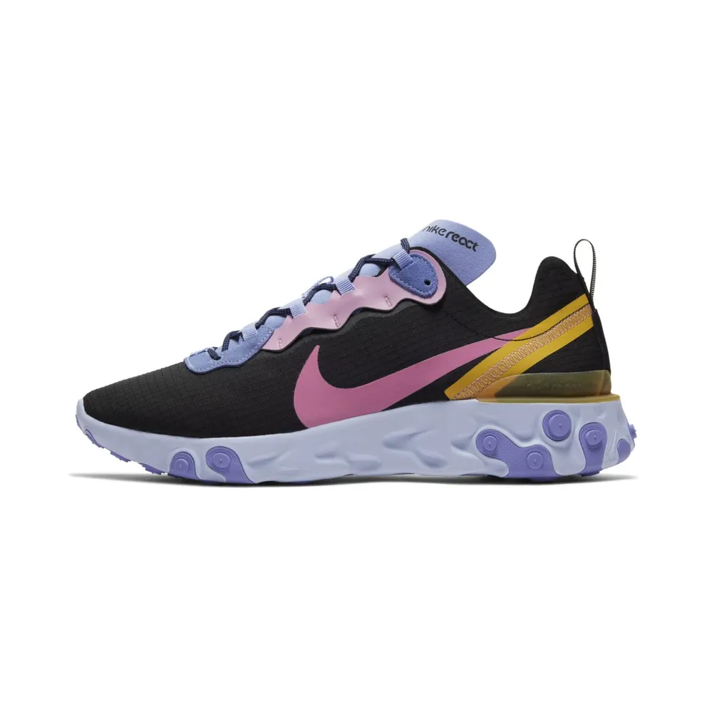 Nike React Element 55 ACG Black/Light Thistle-Pollen Rise-Magic Flamingo (CI9593-001)