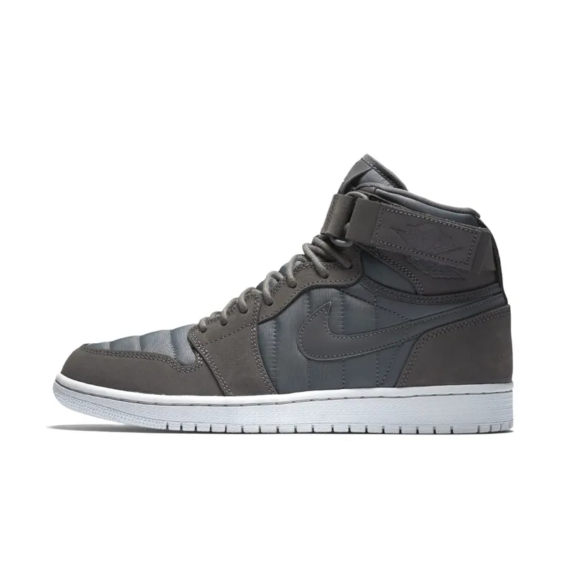 Jordan 1 Retro High Strap Dark Grey Anthracite Dark Grey/Pure Platinum-Anthracite (342132-005)