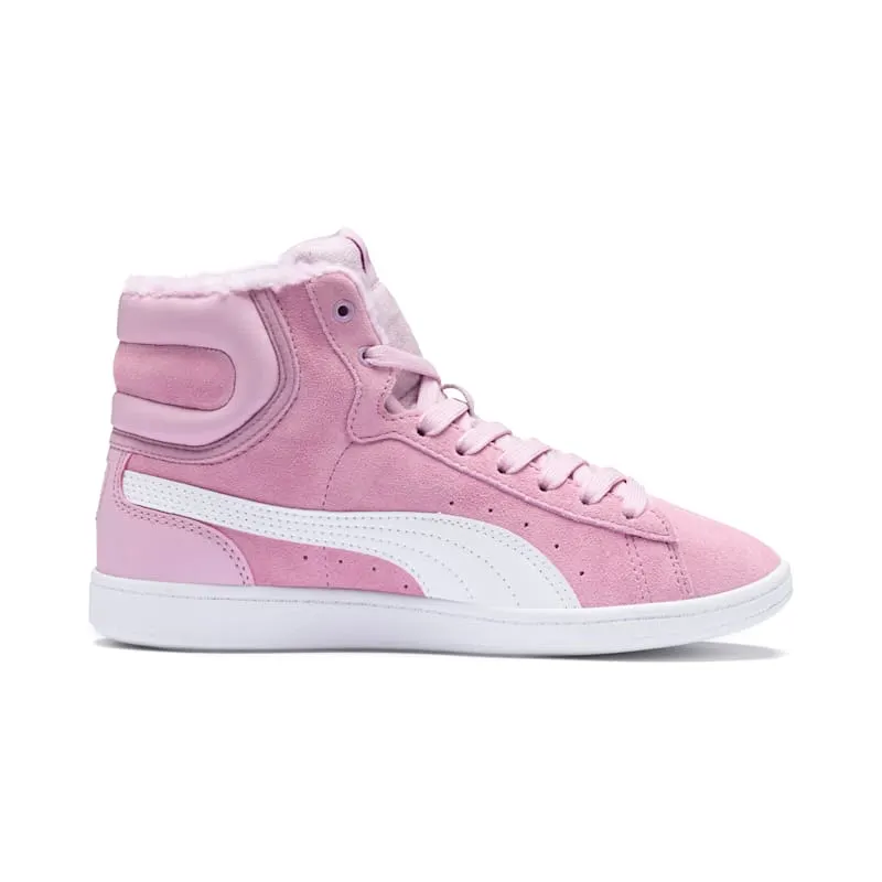 Puma Vikky Mid Fur hoge Pink/White (36685402)