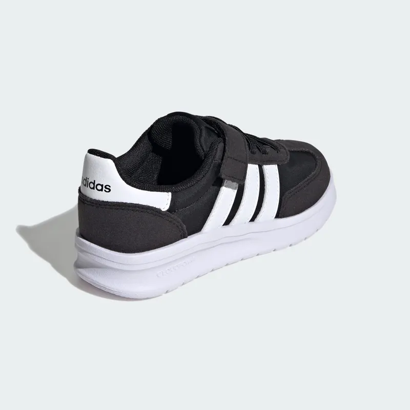 Adidas Run 70s 2.0 Kids Core Black / Cloud White / Gum (JI4688)