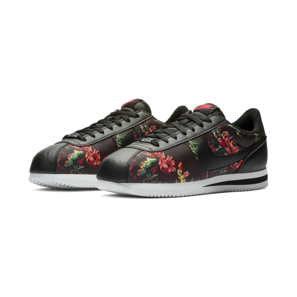 Nike Cortez Floral Black/Black-Red Orbit-Summit White (BV6067-001)
