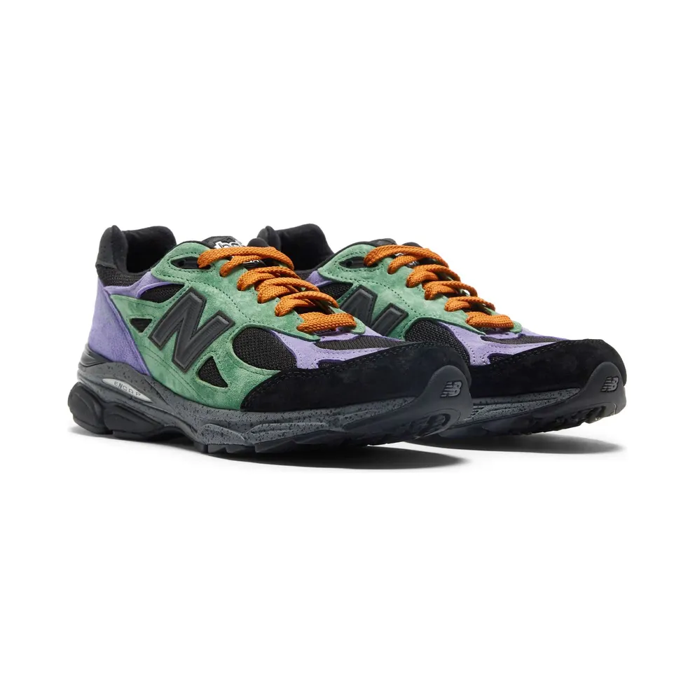 New Balance 990v3 Stray Rats Reprise Finale The Joker (2019) Green/Purple-Black (M990SK3)