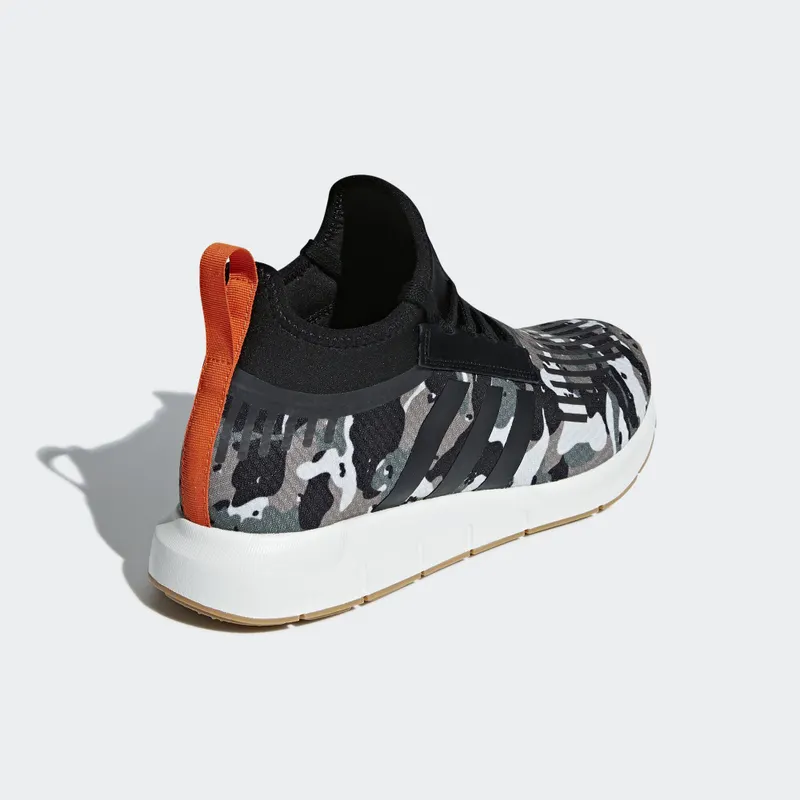 adidas Swift Run Barrier Camo Trace Cargo/Core Black/Orange (B42234)