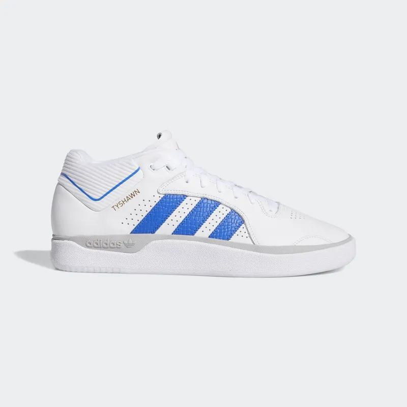 adidas Tyshawn Cloud White Blue Cloud White/Blue/Gold Metallic (EG9058)
