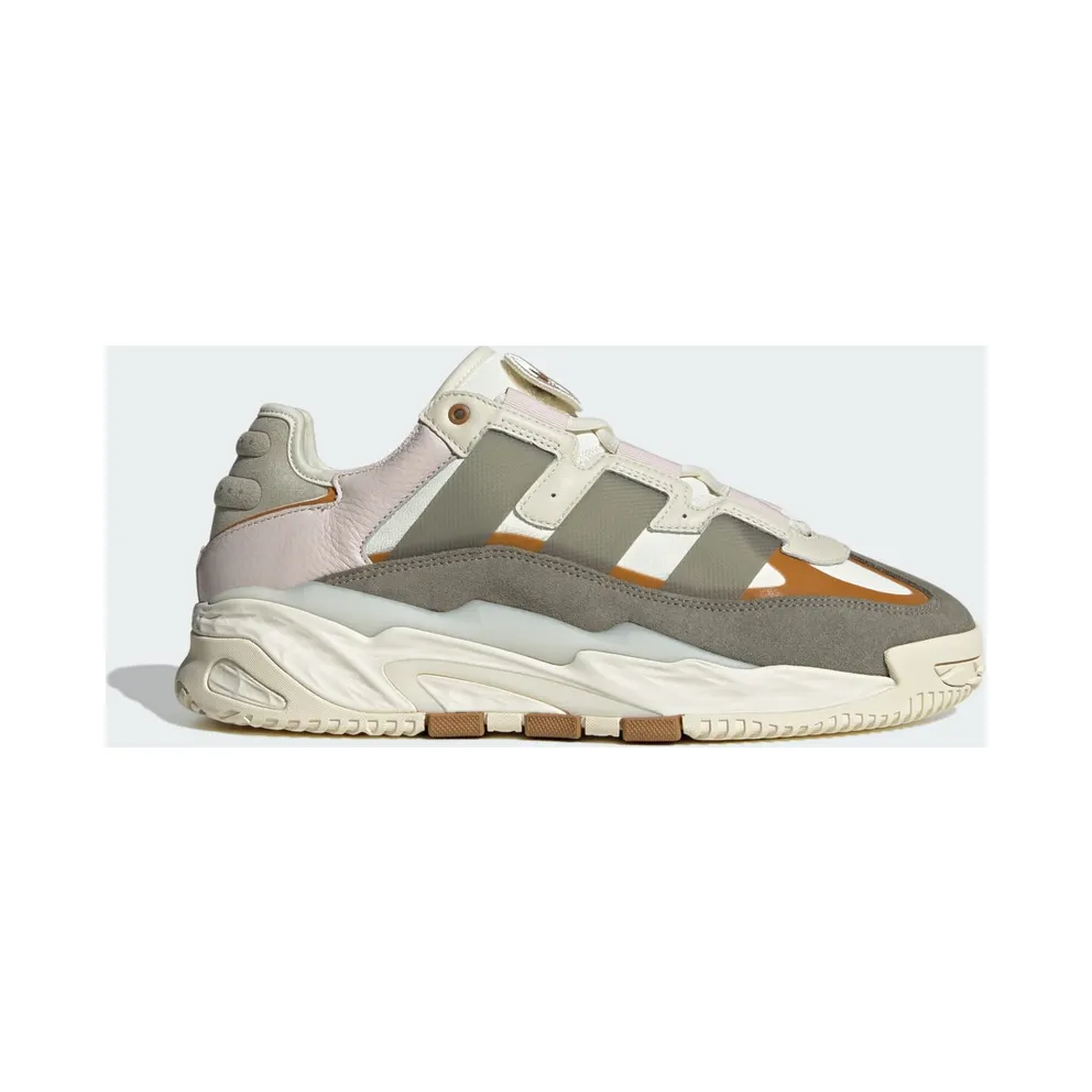 Adidas Niteball Shoes Off White / Silver Pebble / Mesa (ID1119)