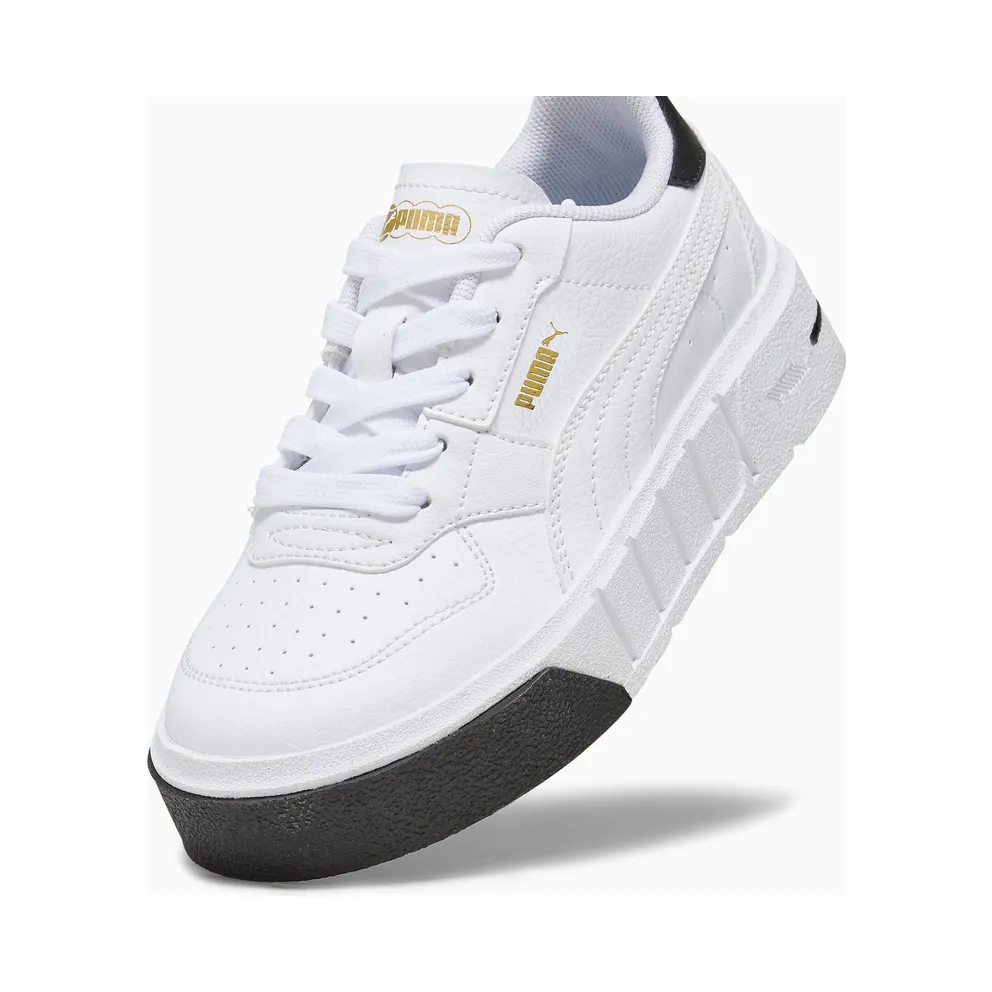 Puma Cali Court leren White/Black (394385-01)