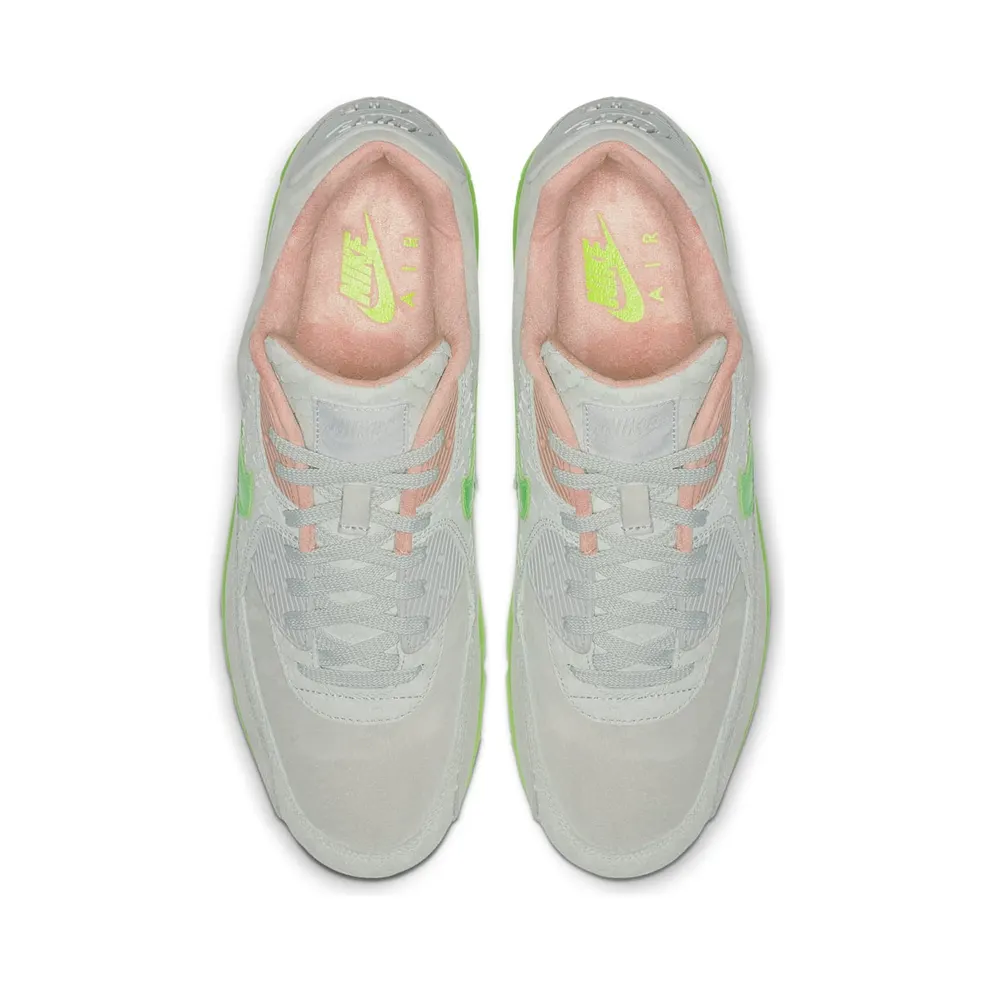 Nike Air Max 90 New Species Pure Platinum/Electro Green-Bio Beige (CQ0786-001)