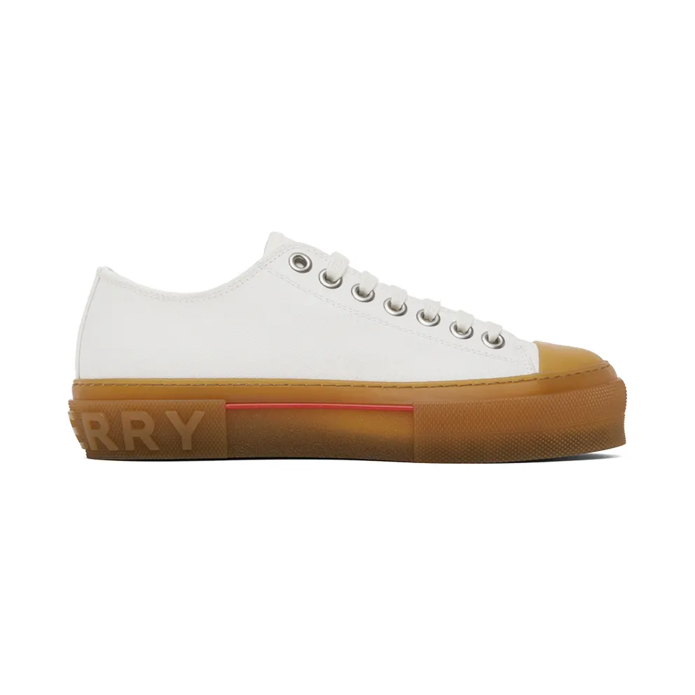 Burberry White Logo Detail Low-Top (8052343)