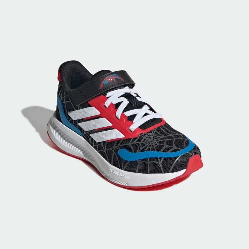 Adidas adidas Marvel Spider-man Runfalcon Kids Core Black / Cloud White / Pure Ruby (JR5660)