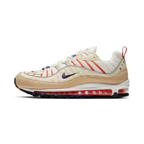Nike Air Max 98 “Sail / Light Cream / Desert Ore / Court Purple” (640744-108)
