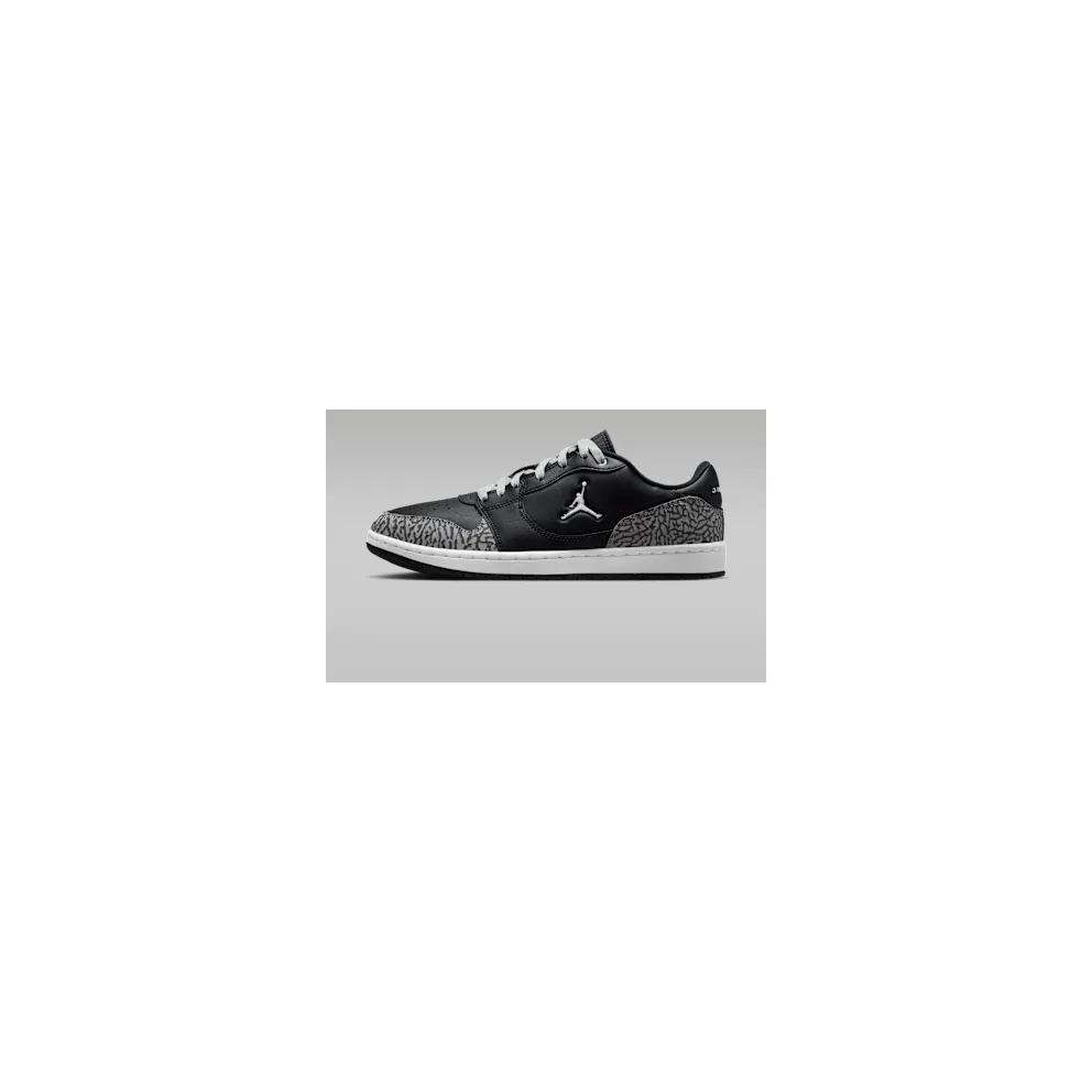 Nike Jordan Court Connect Low SE “Black/Light Smoke Grey/Dark Grey/White” (IV6515-010)