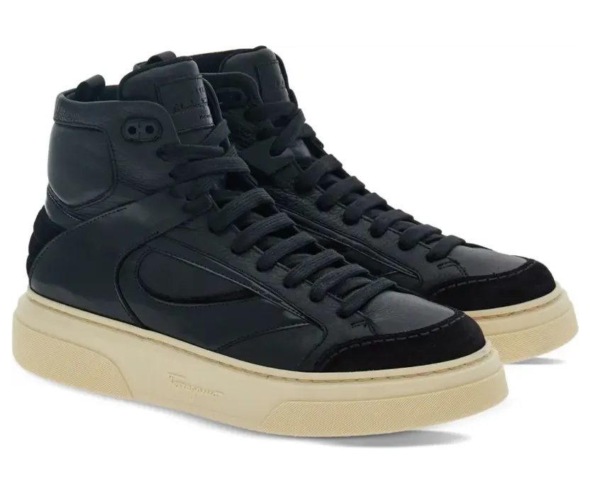 Ferragamo High-Top-Sneakers “Black” (762716)