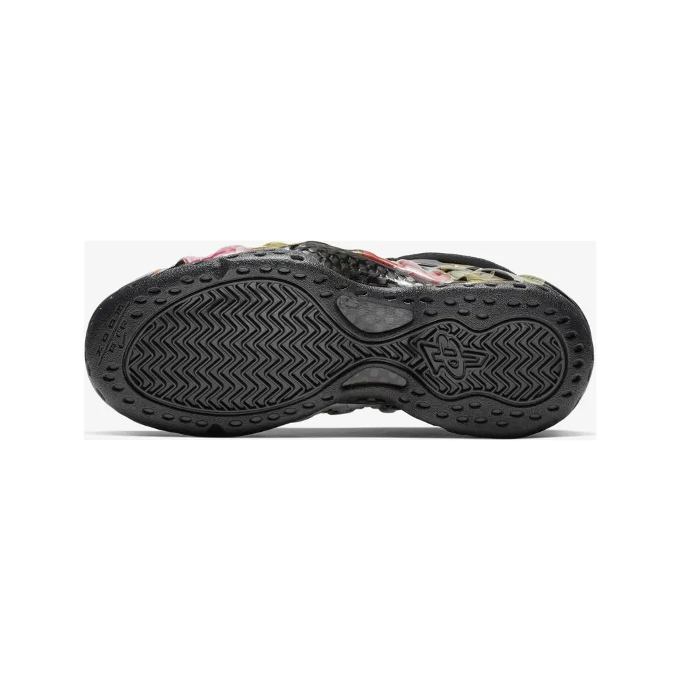 Nike Air Foamposite One Floral (TD) Black/Black-Metallic Gold (AT8250-001)