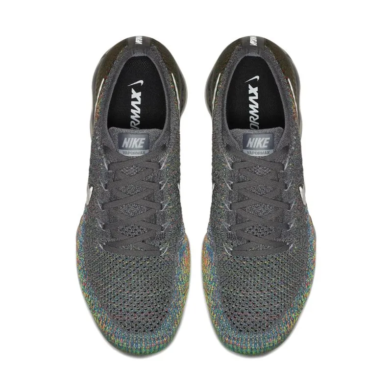 Nike Air VaporMax Grey Multi-Color Dark Grey/Reflect Silver-Racer Blue (849558-019)