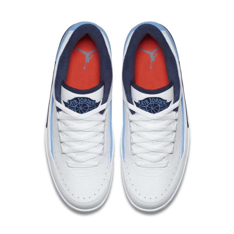 Jordan 2 Retro Low University Blue (2016) White/University Blue-Midnight Navy (832819-107)
