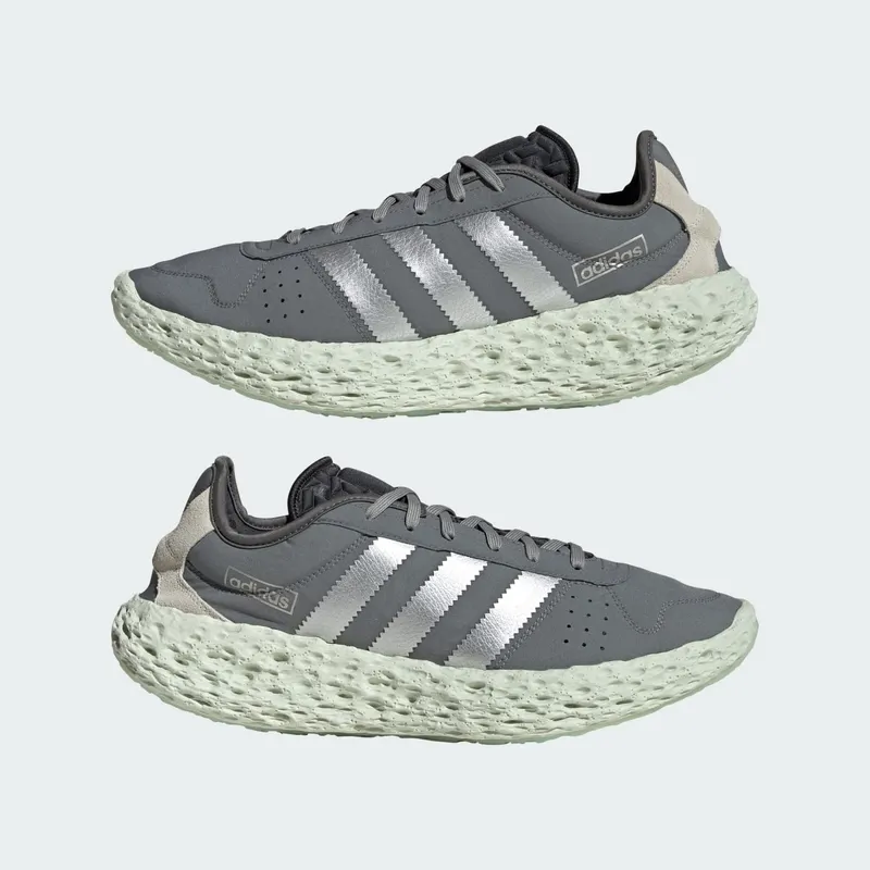 Adidas Zponge Grey Four / Matte Silver / Solar Red (JH8111)