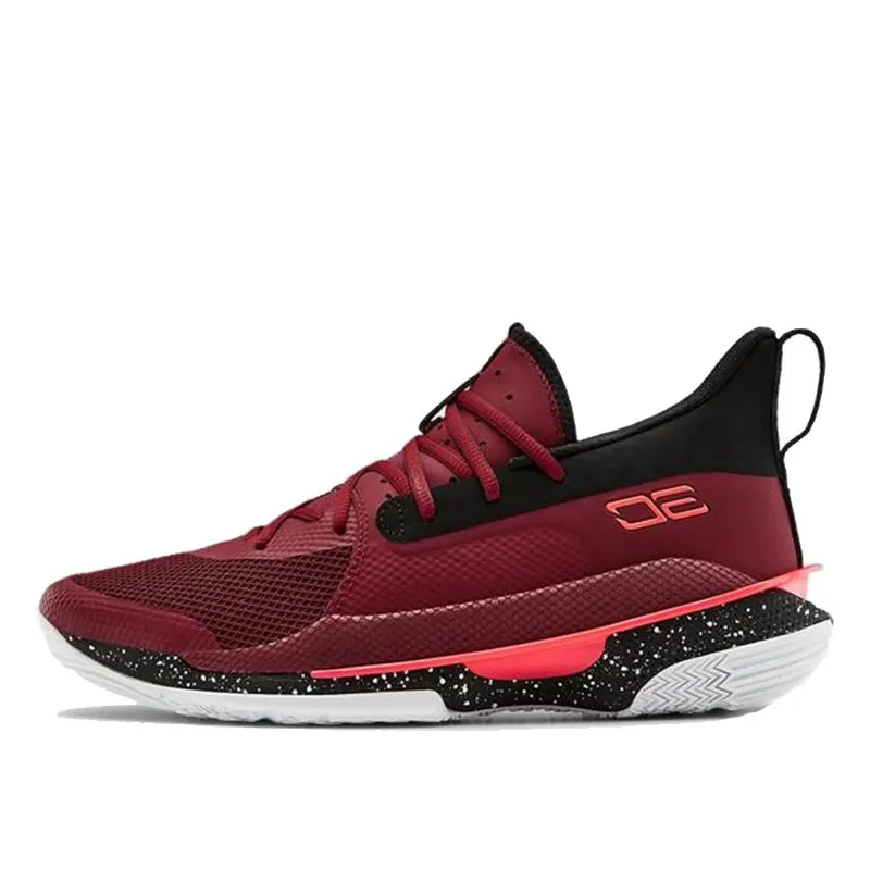 Under Armour Curry 7 Red Cordova Red Cordova/Black-Beta Red (3021258-605)