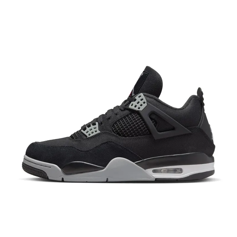 Air Jordan 4 “Black Canvas” (DH7138-006)