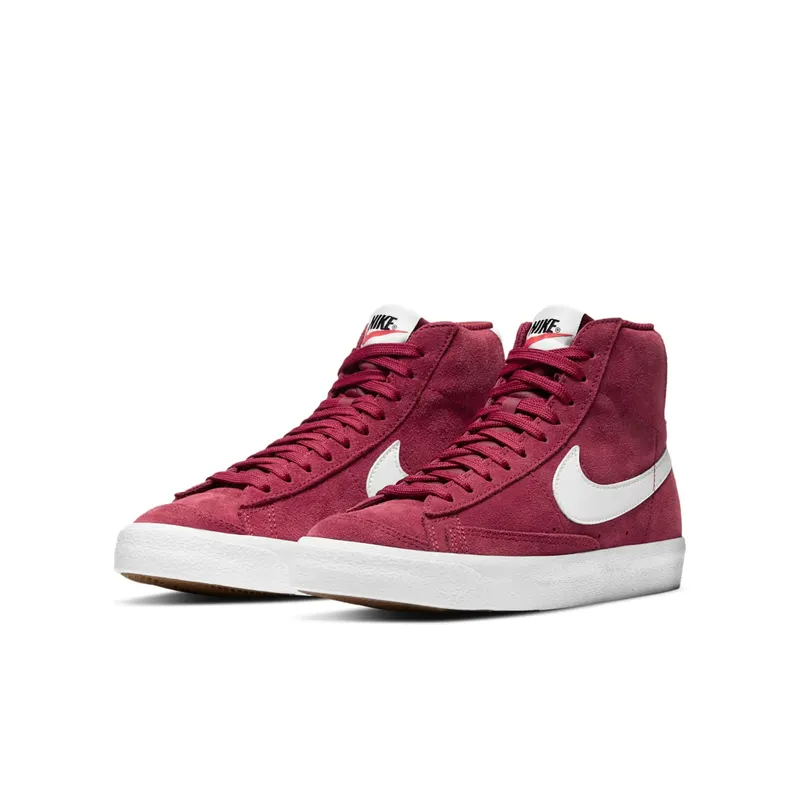 Nike Blazer Mid’ 77 Suede Older Kids’ Red (DC8248-600)