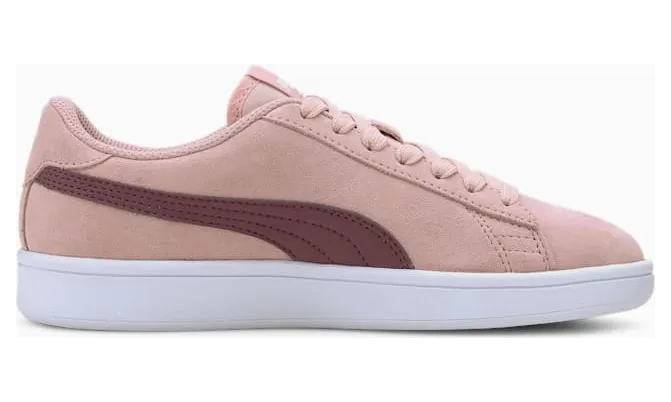 Puma Smash v2 Suede Jr Roze/Rood (365176-25)