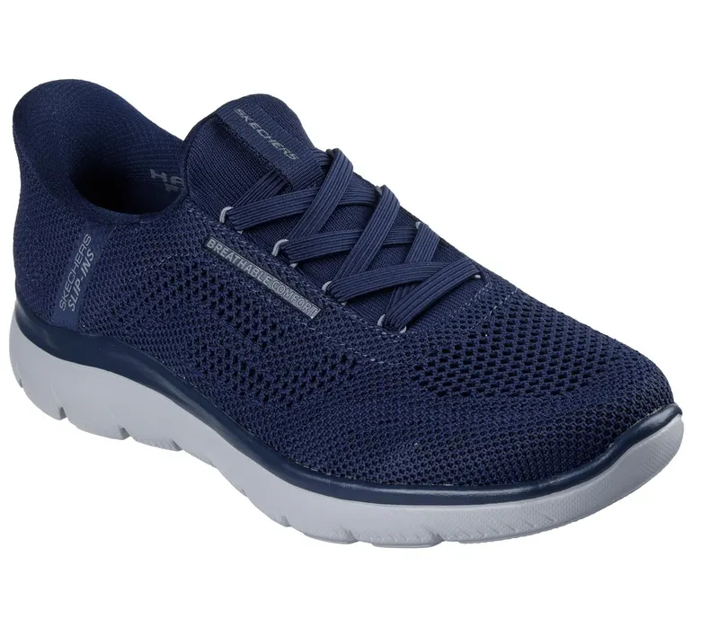 Skechers Slip-ins: Summits – Perfo Sneaker Marine/Grey