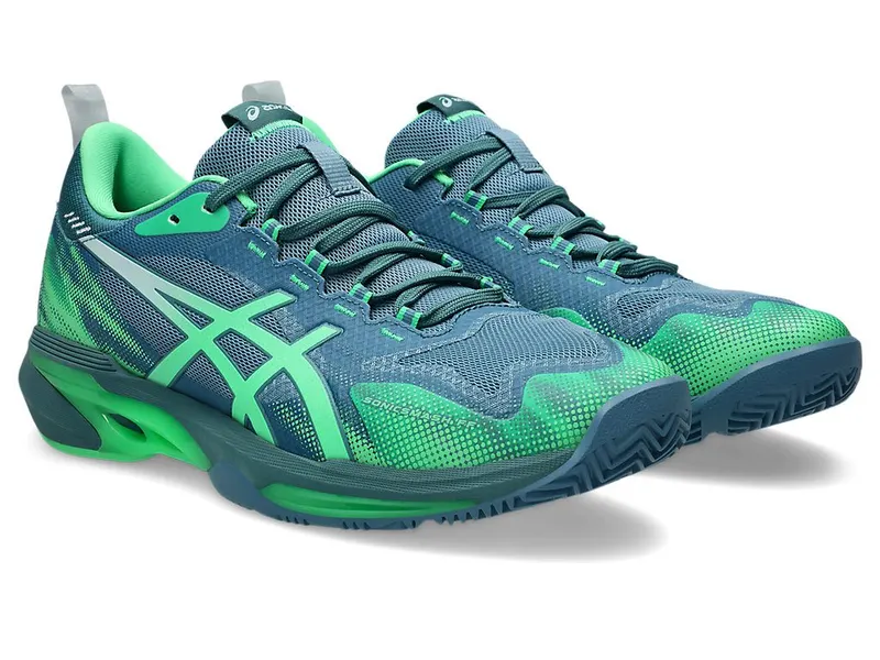 ASICS SONICSMASH FF “Saba Blue / Vital Green” (1041A538-400)