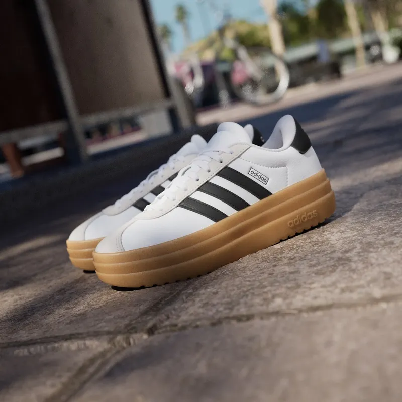 Adidas VL COURT BOLD Kids Cloud White / Core Black / Gum (JQ8065)