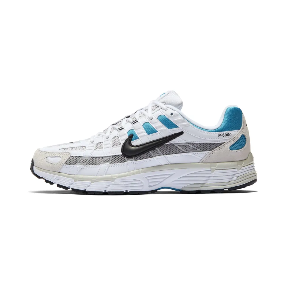 Nike P-6000 “White / Laser Blue / Light Smoke Grey / Black” (CV3038-101)