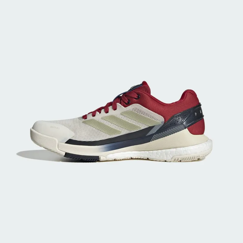 Adidas Crazyquick BOOST Padel Chalk White / Ice Gold Met. / Team Victory Red (KJ3654)