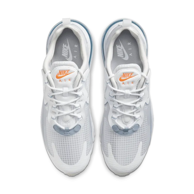 Nike Air Max 270 React White Pure Platinum White/Pure Platinum-Indigo Fog-White (CT1265-100)